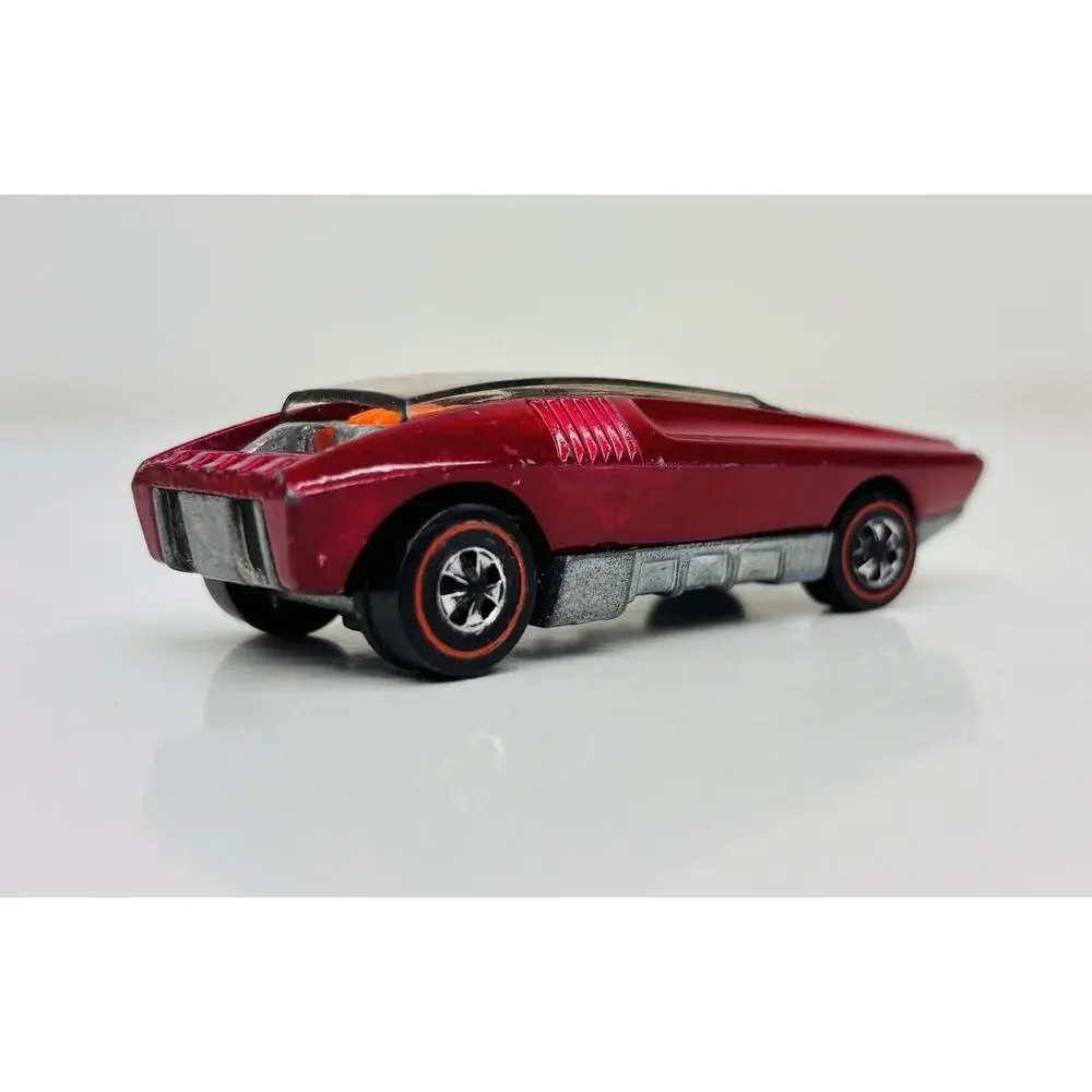 Hot Wheels Redline Whip Creamer Rose Red? US Black Interior
